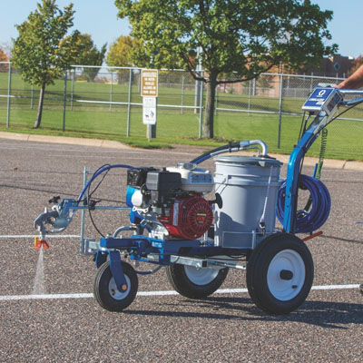road marking machine for Parking Lots