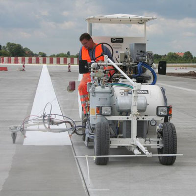 road marking machine for airport