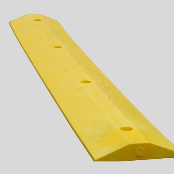 2 Inch Yellow Plastic Speed Bumps