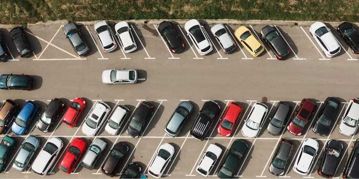 Estacionamento em ângulo