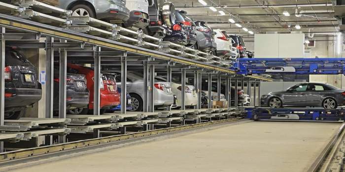 Automatisierter Parkplatz