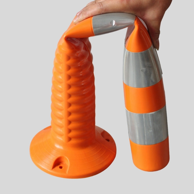 Flexible Warning Spring Back Post