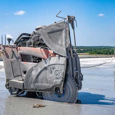 Road Cutting Machine for Bridge Repair