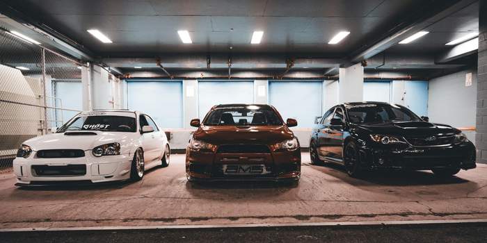 Estacionamento semi-subsolo