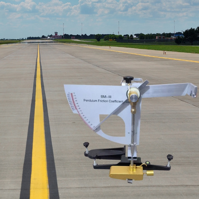 Slip Tester for Airport Runways