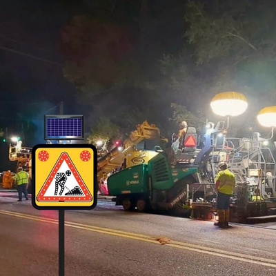 Soalr Signs for Work Zones and Construction Sites
