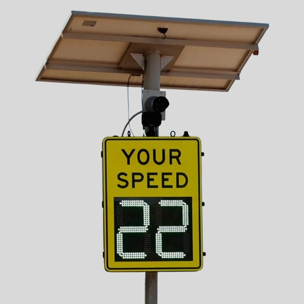 Solar LED Radar Your Speed Sign