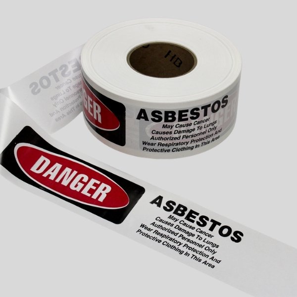 Asbestos Danger Tape