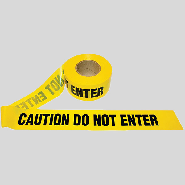 Caution Do Not Enter Tape