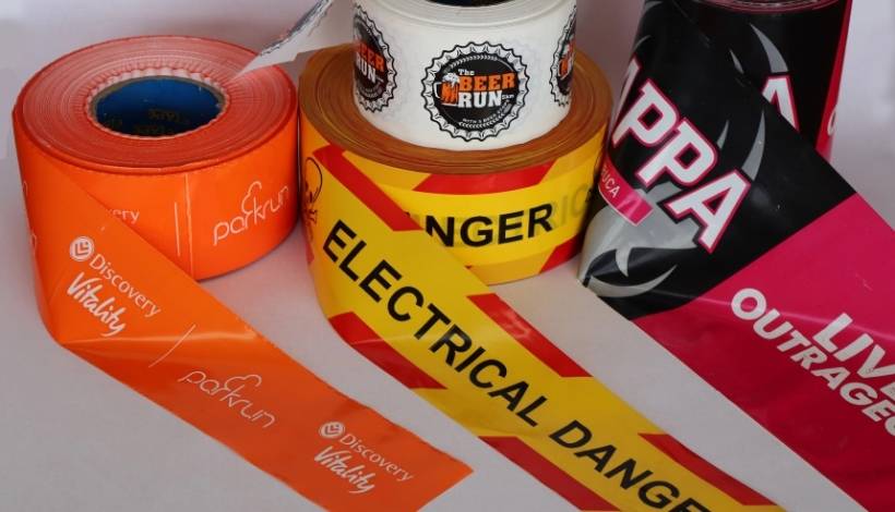 Custom Barricade Tape
