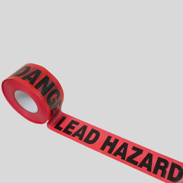 Danger Lead Hazard Barricade Tape