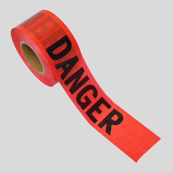 Danger Tape in Red Color