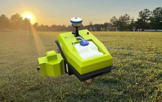 Exceptional Convenience of Field Lining Robot