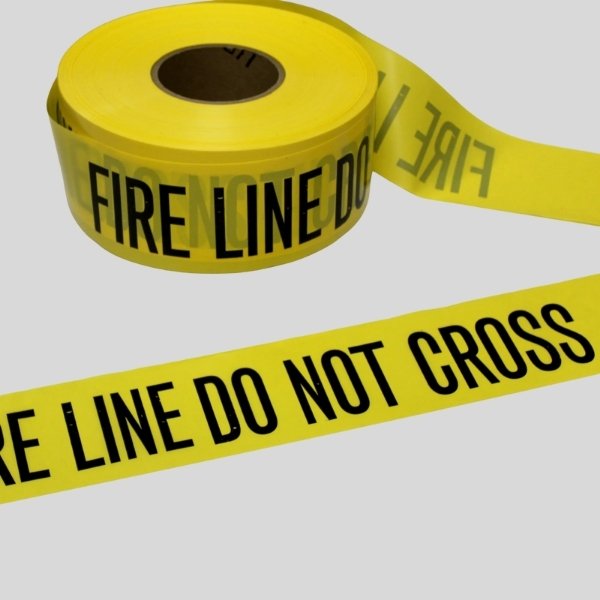 Fire Line Do Not Cross Barricade Tape