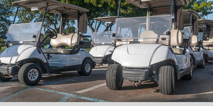 Golf Cart Parking Space