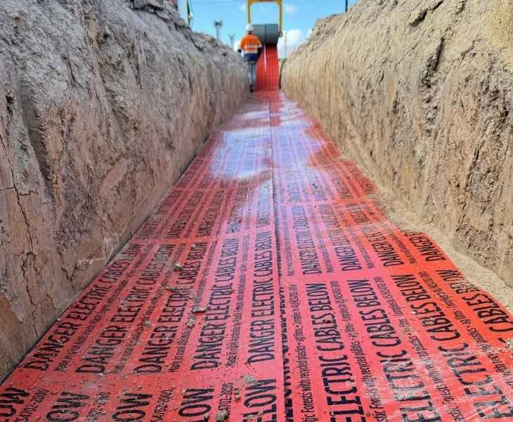 JACKWIN Cable Protection Tiles Installation