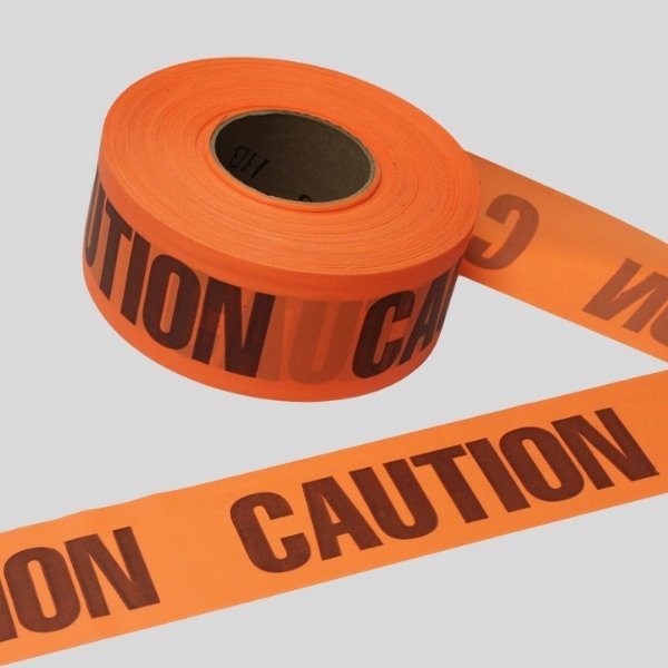 Orange Caution Barrier Tape