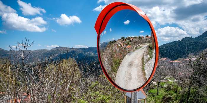 Espejo convexo para exteriores