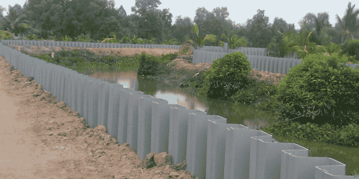 Plastic Sheet Piling