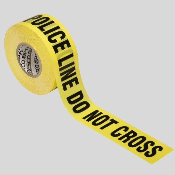Police Line Barricade Tape