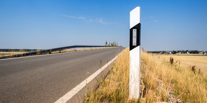 Road Guide Post