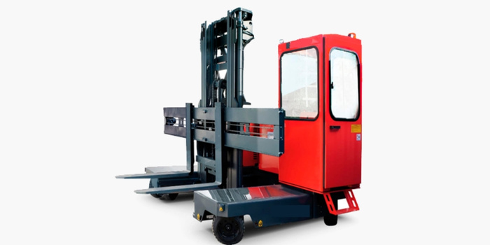 Carretilla elevadora de carga lateral