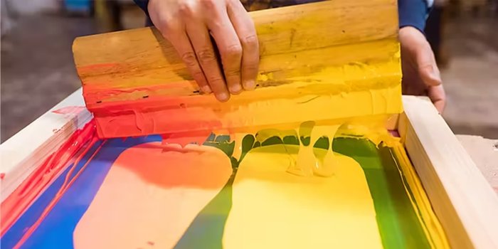 Siebdruck mit Sonderfarben