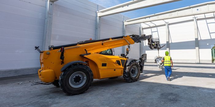 Carretilla elevadora telescópica