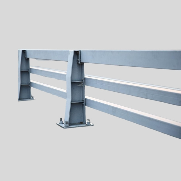 Box-beam Highway Guardrail
