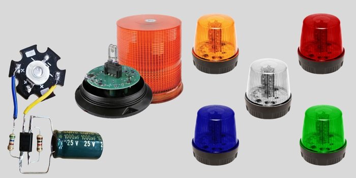 مكونات ضوء ستروب