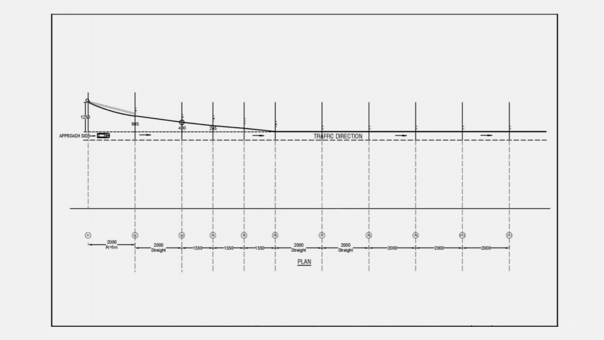 Crash Barrier Drawing-2