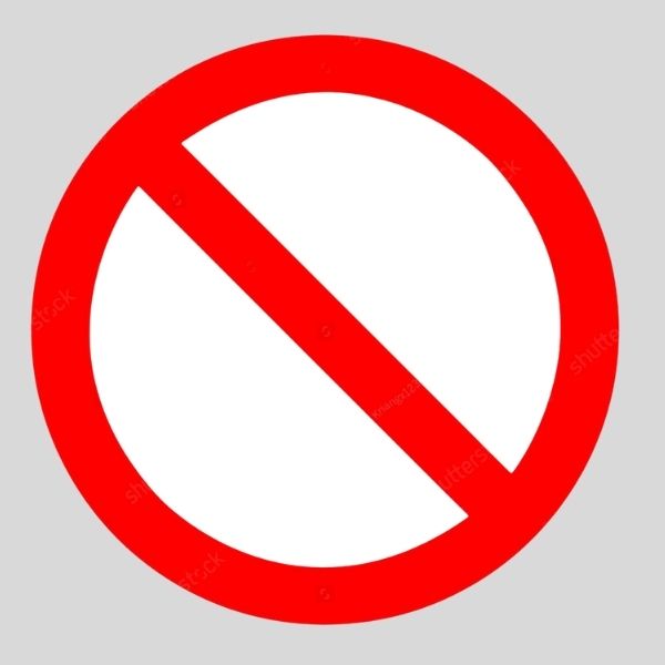 Cross Out Sign