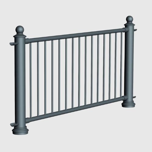 Decorative Pedestrian Guardrail