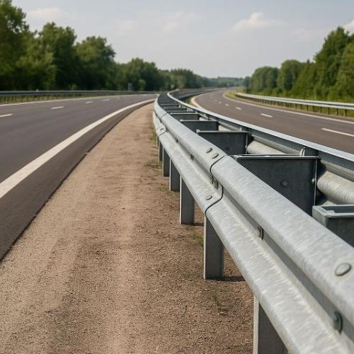 Highway Crash Barrier