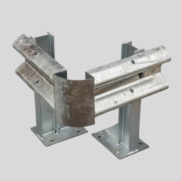 Highway Guardrail Corner