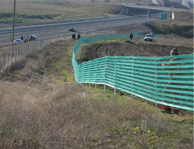 Highway Snow Fence