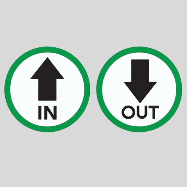In Out Sign