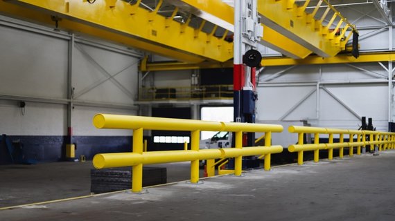 Industrial Safety Guard Rails