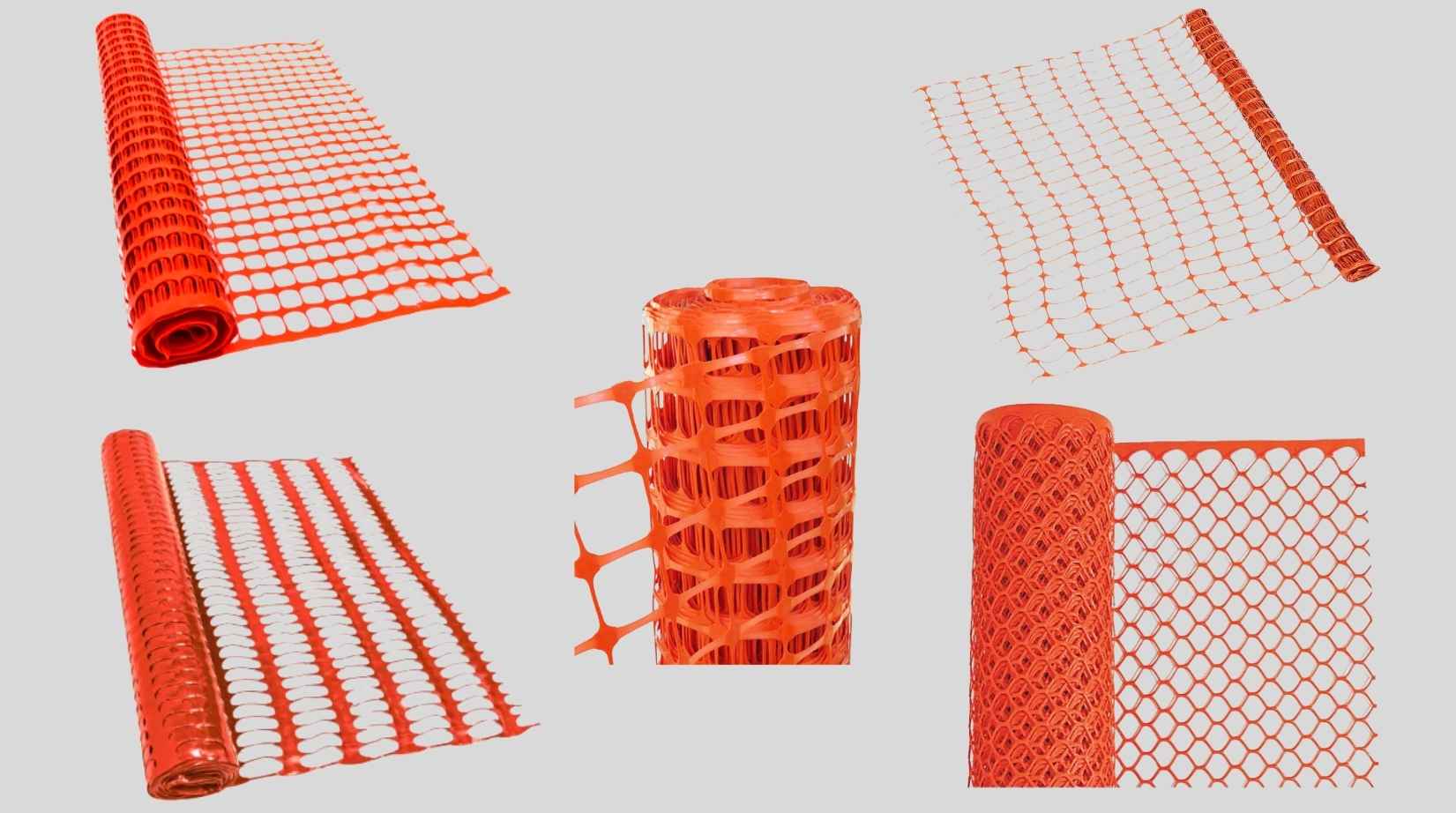 JACKWIN Orange Snow Fence