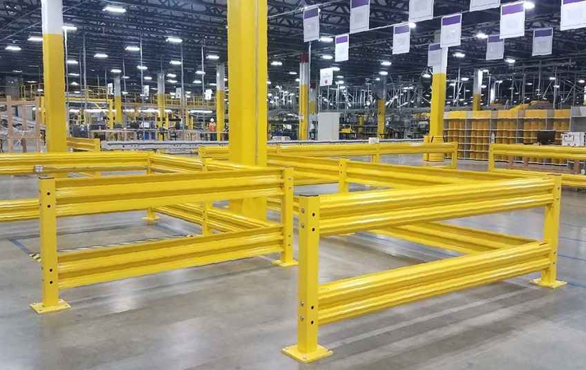 JACKWIN Warehouse Guard Rails