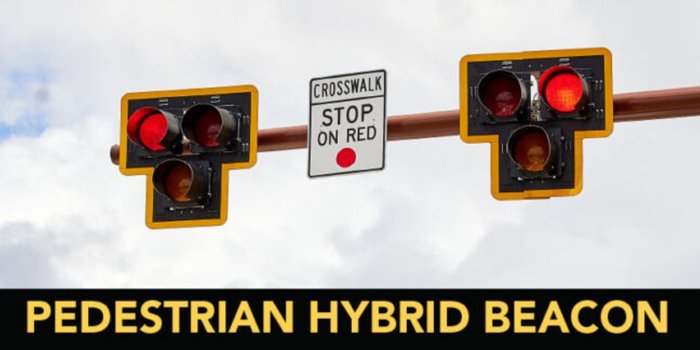 Гибридные пешеходные маяки