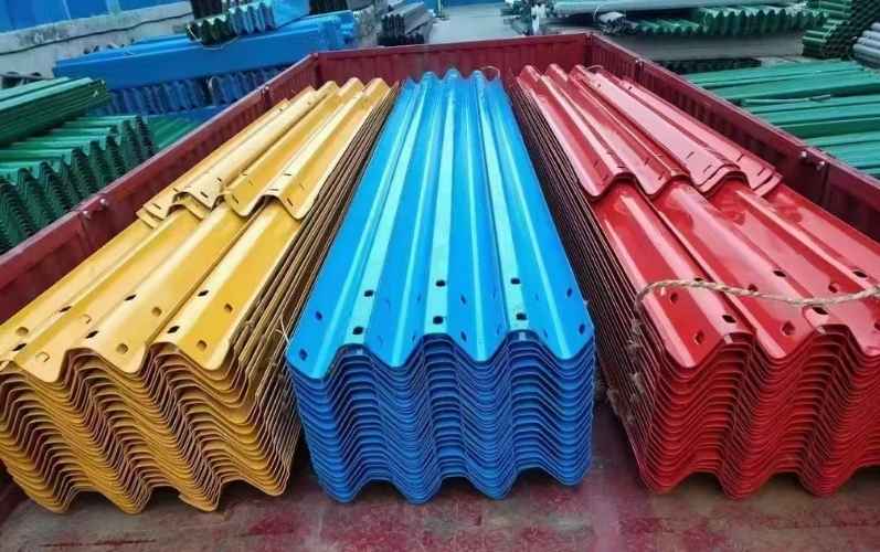 Powder Coating W Beam Crash Barrier