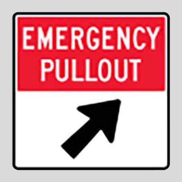 Pull Out Sign