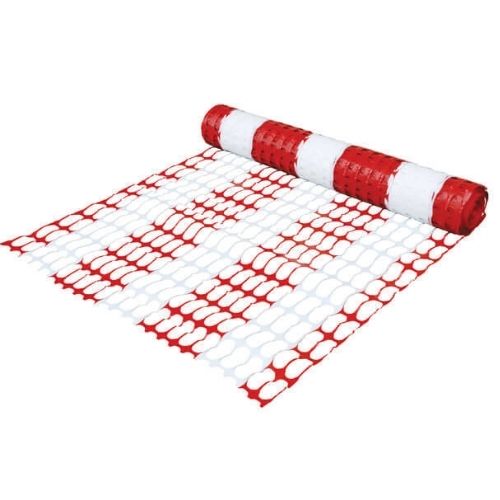 Red and White Barrier Mesh