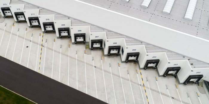 Пилообразная погрузочная платформа