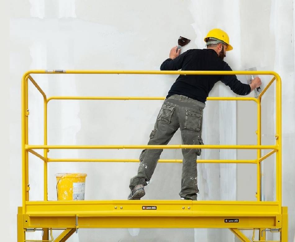 Scaffolding Guard Rail System