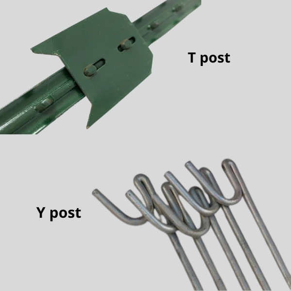 Snow Fence T and Y Posts
