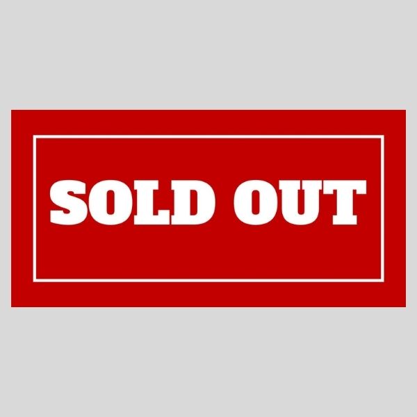Sold Out Sign