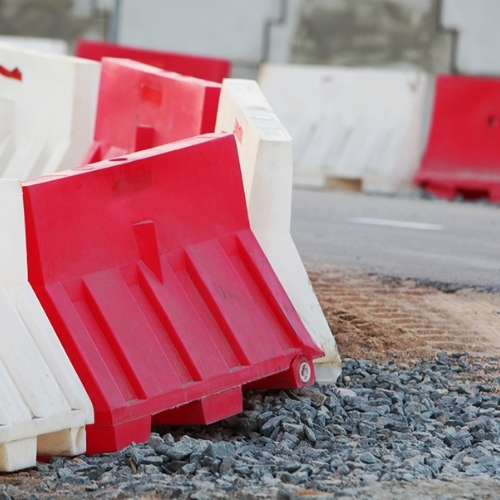Temporary Crash Barrier