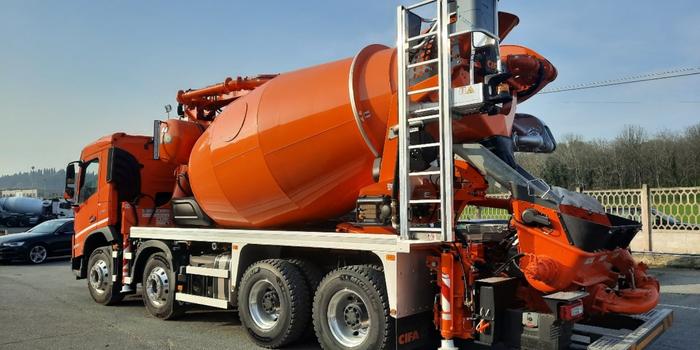 Автобетоносмесители и бетононасосы